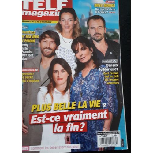 Télé Magazine 3461, Plus Belle La Vie Est-Ce Vraiment La Fin ? on Productcaster.