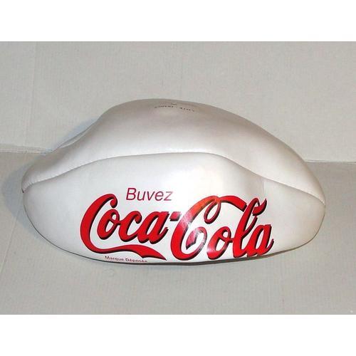 Ballon De Rugby Blanc Coca Cola 0.8 Bar on Productcaster.