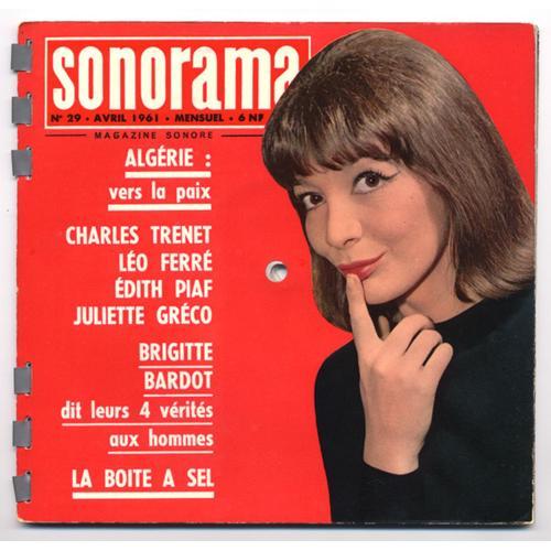 Sonorama N° 29 / Juliette Gréco / Brigitte Bardot / Léo Ferré / Cha... on Productcaster.