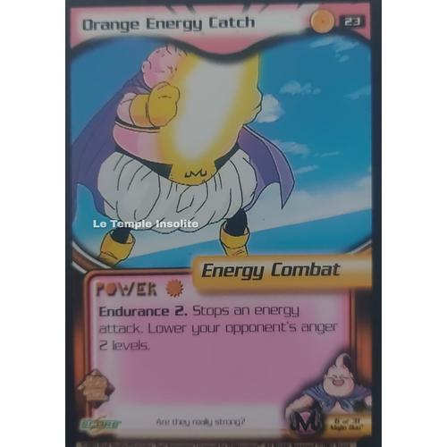 Carte Dragon Ball Z - Orange Energy Catch #23 on Productcaster.