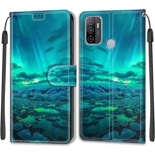 Tveinan Coque Cuir Pour Oppo A53 / Oppo A53s / A33 / A32 2020, 360 ... on Productcaster.