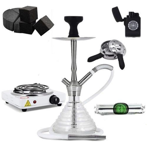 Pack Chicha Oduman Gusto + Charbons + Chauffe Charbon + Foyer Silic... on Productcaster.