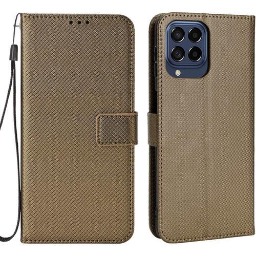 Coque Pour Samsung Galaxy M33 5g?6.6"", Housse En Cuir Pu Souple De... on Productcaster.