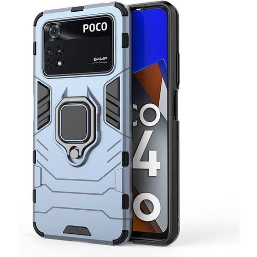 Coque Pour Xiaomi Poco M4 Pro 4g, Étui En Avec Anneau Pivotant À 36... on Productcaster.