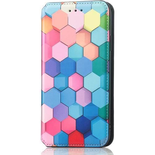 Coque Pour Realme C21y (C21-Y) / Realme C25y, Étui De Cuir Pu Soupl... on Productcaster.