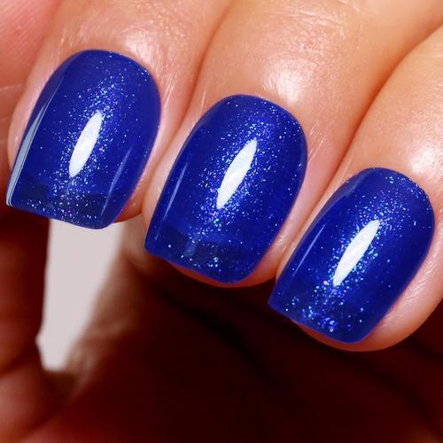 Vernis Semi Permanent Pailleté, Bleu Marine Pailleté Gel Nail Polis... on Productcaster.