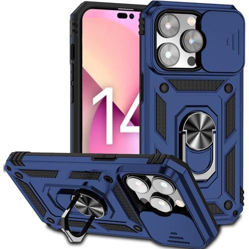 Coque Compatible Avec Iphone 14 Pro 6.1"", Étui Avec Cache Caméra &... on Productcaster.