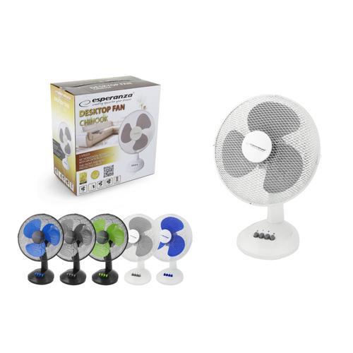 Esperanza ehf003we Ventilateur de bureau Chinook White in Grey, 20 ... on Productcaster.