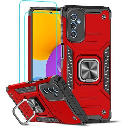 Coque Pour Samsung Galaxy M52 5g Avec 2 X Verre Trempé, Béquille 36... on Productcaster.