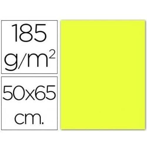 Pack 25 Feuilles Carton Iris 50x65 185g Canson Jaune Citron C200040... on Productcaster.