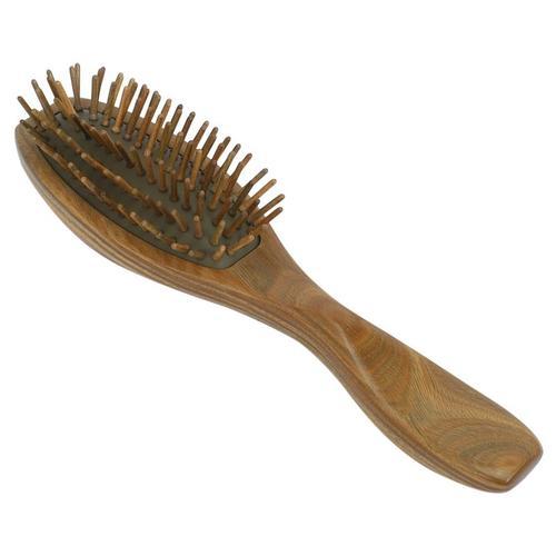 Brosse À Cheveux En Bois De Santal, Peigne De Massage Naturel Démêl... on Productcaster.