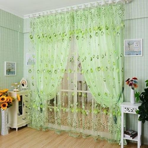 Rideaux De Fenêtre En Tulle Pur, 1 Pièce, Pour Chambre À Coucher, S... on Productcaster.