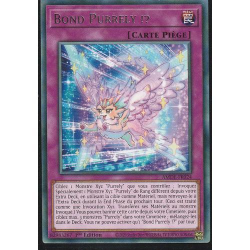 Carte Yu-Gi-Oh - Bond Purrely !? - Amde-Fr024 - Rare - Incroyables ... on Productcaster.