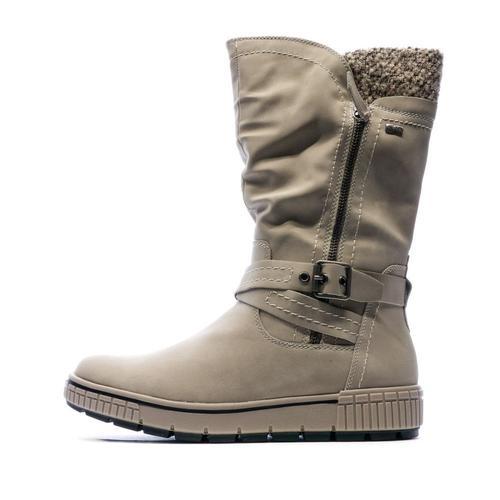 Bottes Grise Clair Femme Relife Jolibot - 36 on Productcaster.