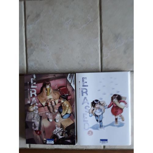 Lot De 2 Mangas "Erased ".Tomes 4 Et 5 . on Productcaster.