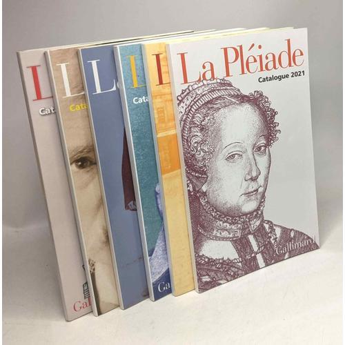 La Pléiade - 6 Catalogues - 2014 + 2015 + 2016 + 2019 + 2021 on Productcaster.