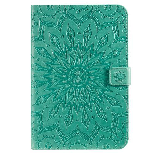 Coque Motif Flowers Relief Motif Pu Cuir Etui À Rabat Pour Ipad Min... on Productcaster.