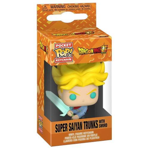 Porte-Clés Funko Pop - Dragon Ball - Super Saiyan Trunks Avec L'épé... on Productcaster.