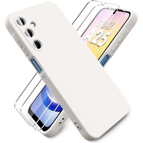 Coque Pour Samsung Galaxy A25 5g, Avec 2 Pièces Protecteur D'écran ... on Productcaster.