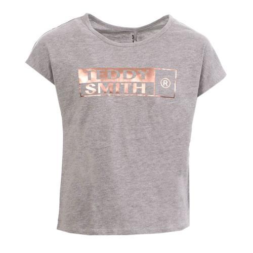 T-Shirt Gris Fille Teddy Smith Touak on Productcaster.