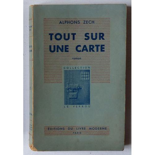 Tout Sur Une Carte (Collection 'le Verrou' N°3) on Productcaster.