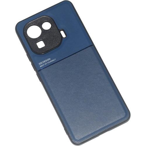 Coque Housse Etui Plaque De Metal Integree Pour Xiaomi 11 Pro - Bleu on Productcaster.