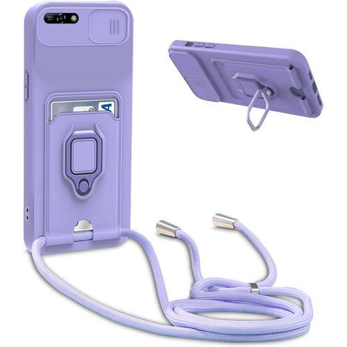 Coque Compatible Avec Huawei Y6 2018 / Honor 7a,Collier Pour Étui C... on Productcaster.