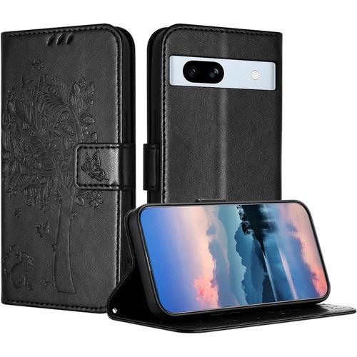 Coque Pour Google Pixel 7a, Coque Portefeuille Housse Cuir Avec Por... on Productcaster.