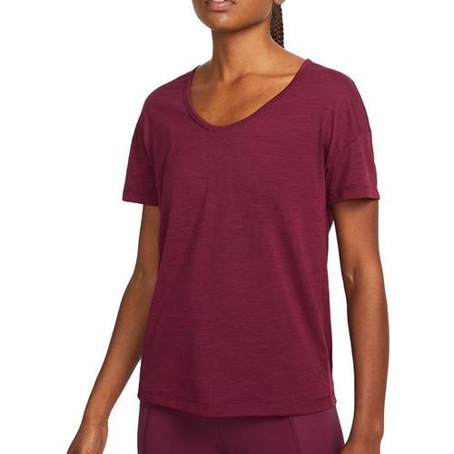 T-Shirt Prune Femme Nike Lurex on Productcaster.