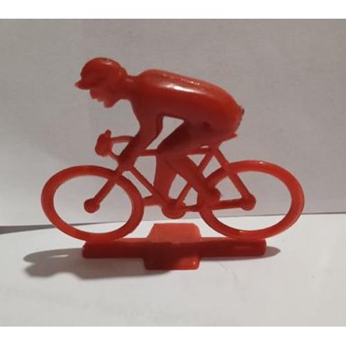 Figurine - Cycliste - En Plastique - Rouge on Productcaster.