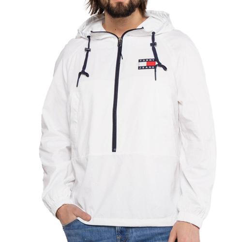 Veste Coupe-Vent Blanc Homme Tommy Hilfiger Popover on Productcaster.