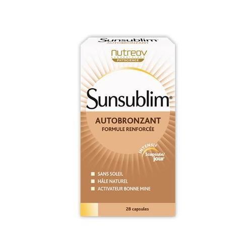 Nutreov Physcience Sunsublim Autobronzant 28 Capsules on Productcaster.