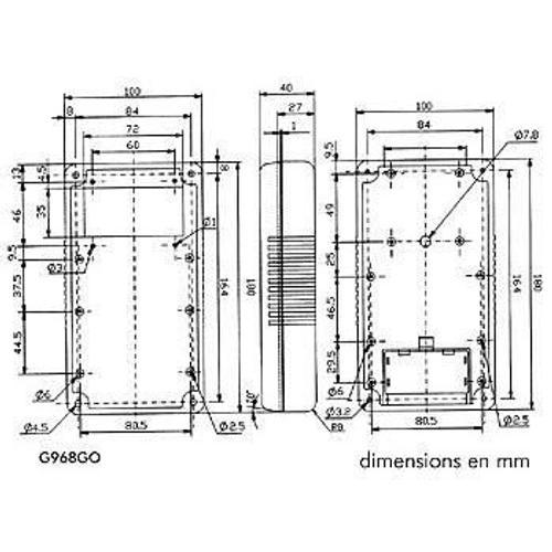 Info Games Coffret En Abs - Gris - Open Display? on Productcaster.