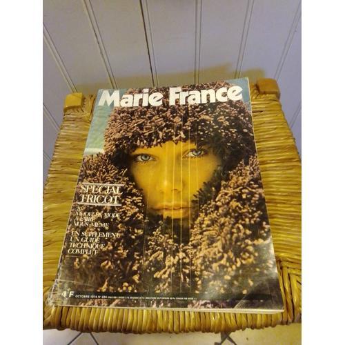 Marie France N° 224 Octobre 1974 : Spécial Tricot 20 Modèles - Mode... on Productcaster.