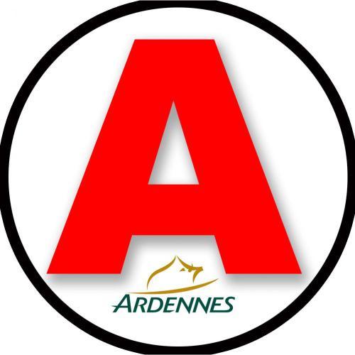 A 08 Les Ardennes - 15cm - Sticker/Autocollant on Productcaster.