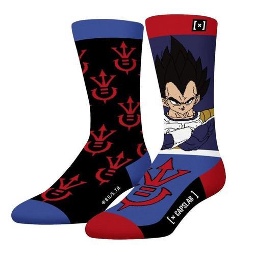 X1 Paires De Chaussettes Noir/Bleu Capslab Dragon Ball Z on Productcaster.