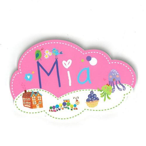 Mia - Plaques De Portes Enfant on Productcaster.