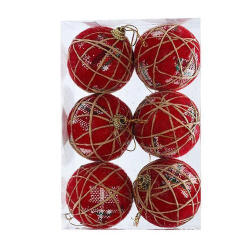 6pcs Christmas Ball Ornaments Baubles Hanging Pendant Home New Year... on Productcaster.