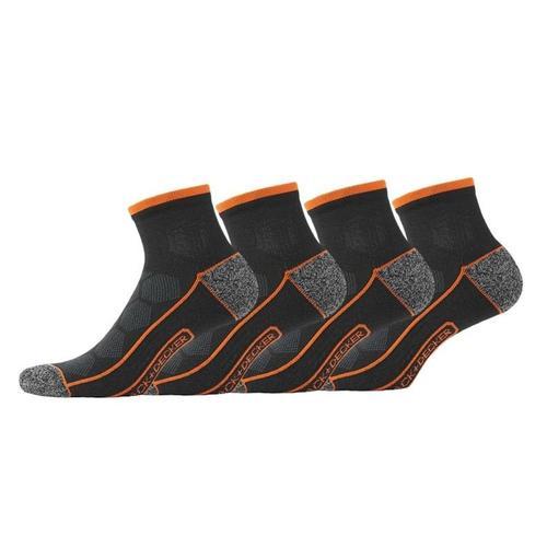 X2 Paires De Chaussettes Noir/Orange Black + Decker Bxcl on Productcaster.