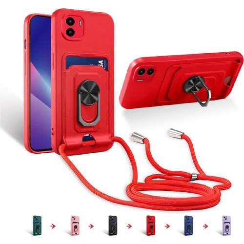 Coque Compatible Avec Xiaomi Redmi A1/Redmi A2,Corde Réglable Lanya... on Productcaster.