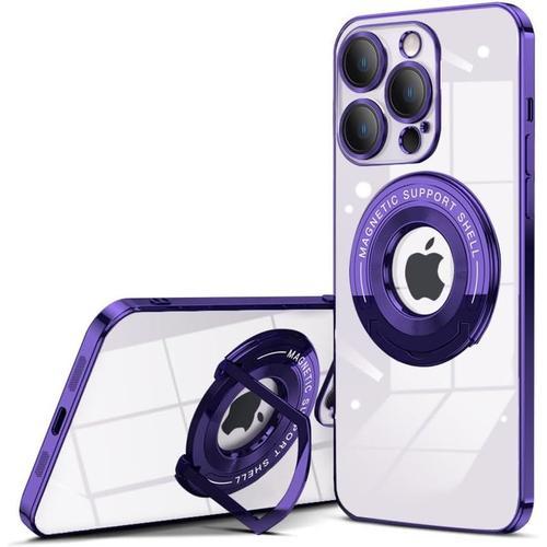 Coque Transparente Magnétique Pour Iphone 13 Pro Compatible Avec Ma... on Productcaster.