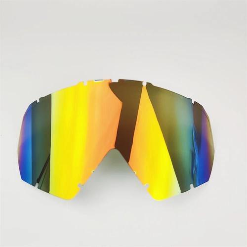 1 Pcs-Or Lentille - Lunettes De Motocross Pour Atv Mx, Masque De Mo... on Productcaster.