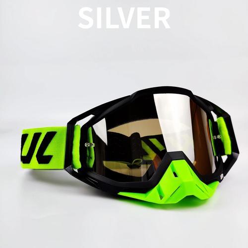 LENTILLE BG-ARGENT - lunettes de soleil pour Motocross, de haute qu... on Productcaster.