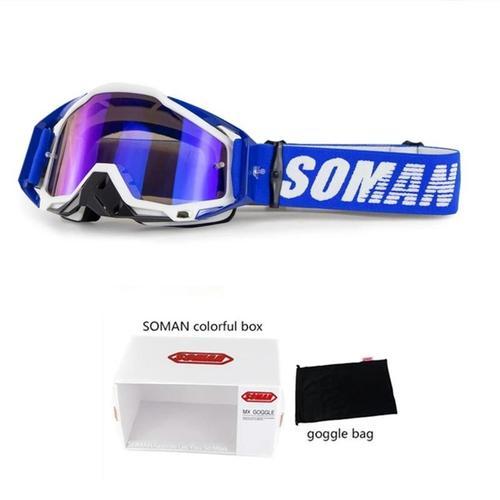 SM11-S - SOMAN lunettes de moto pour Motocross casque de vélo, lune... on Productcaster.