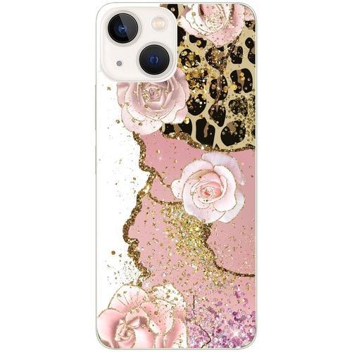 Coque Pour Iphone 14 Marbre Fleur Leopard on Productcaster.