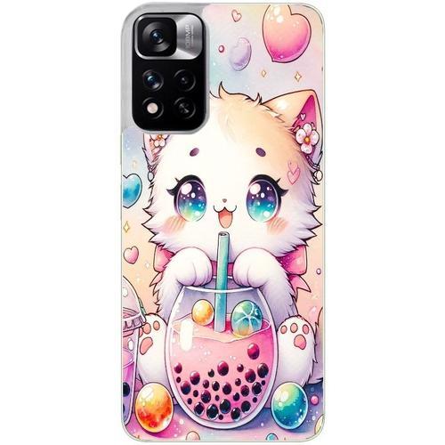 Coque Pour Redmi Note 11 4g Et 11s Chat Bubble Manga on Productcaster.