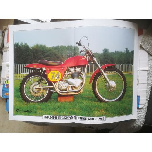 Poster Triumph Rickman Metisse 500 on Productcaster.