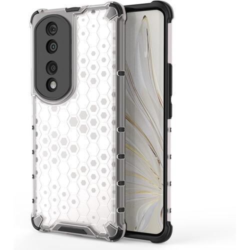 Coque Transparente Pour Huawei Honor 70 Pro 5g, Nid D'abeille Trans... on Productcaster.