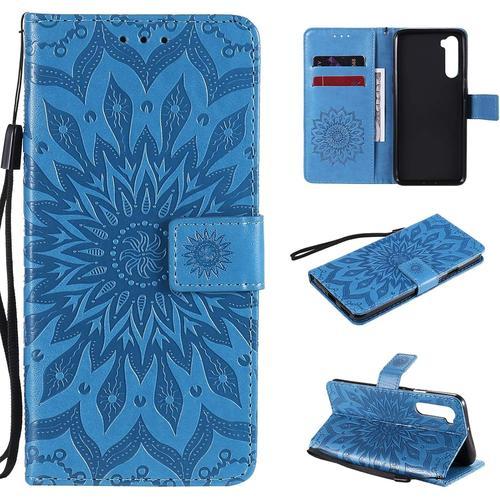 Coque Oneplus Nord, Carnet Style Etui En Cuir Pu Avec Porte-Cartes ... on Productcaster.