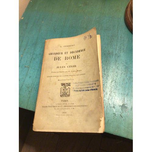 Grandeur Et Décadence De Rome Ii Jules César on Productcaster.